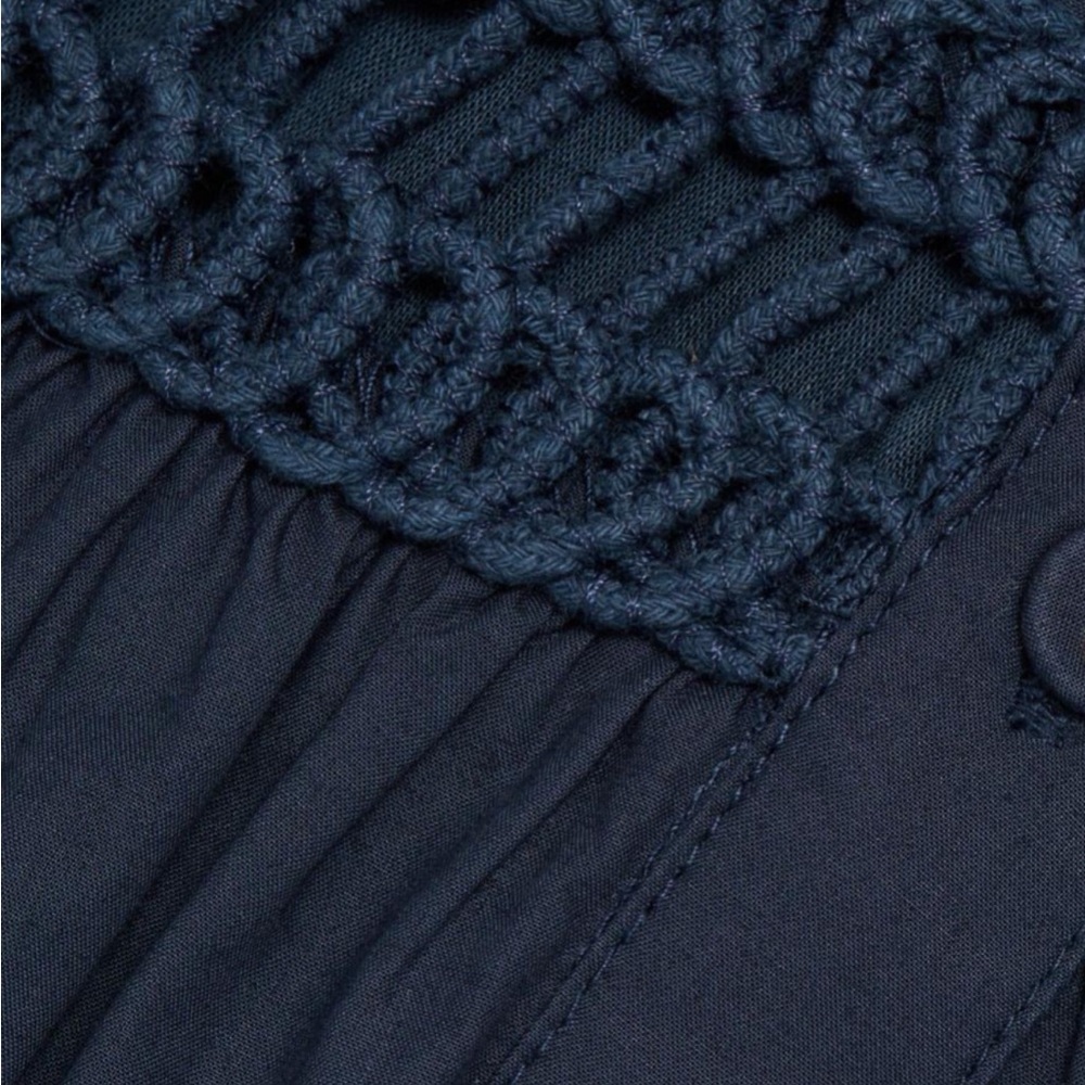 Ramy brook Eloisa Cotton Navy dress - Picture 2 of 4